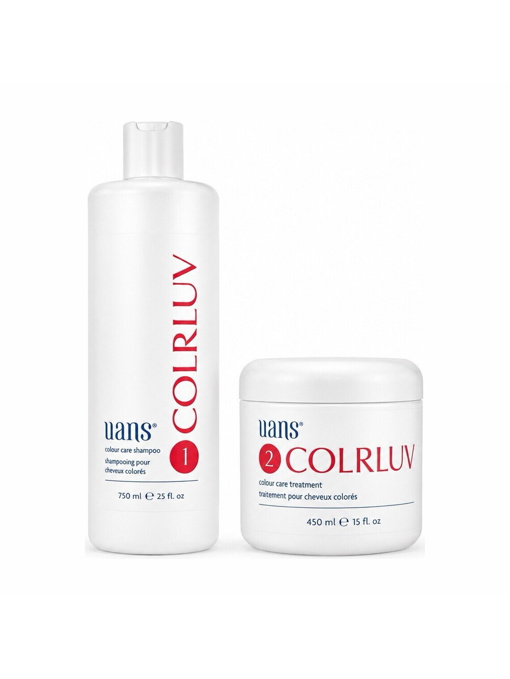 Vans Colrluv Color Care Shampoo & Treatment Duo 25 + 15 fl oz 2 Pc Set